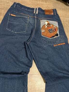 Vintage Fubu Plat Fat Albert Junkyard Jeans Perfect...